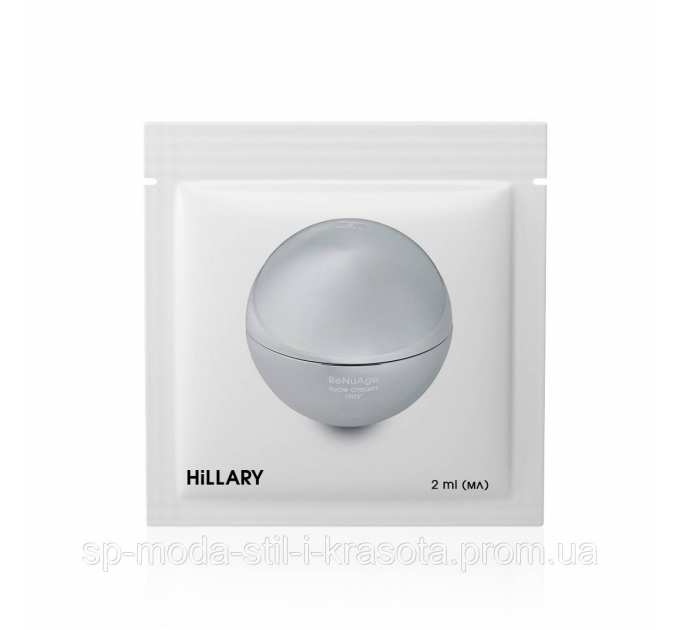 ПРОБНИК Денний крем для антивікового догляду для всіх типів шкіри Hillary ReNuAge CollaGenious Plump Day