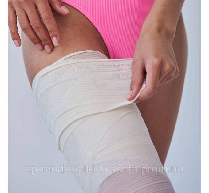 Комплекс охолоджуючих антицелюлітних обгортань для тіла Hillary Anti-Cellulite Pro (10 уп,) + Рафінована