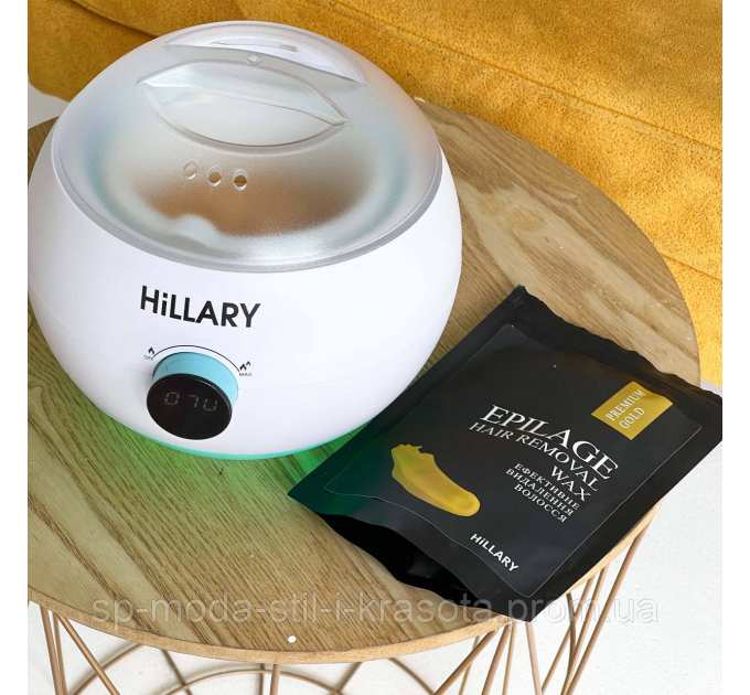 Сезонний запас гранул для епіляції х5 Hillary Epilage Premium Gold