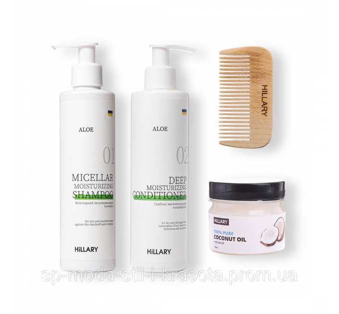 Набір для догляду за сухим типом волосся Aloe Deep Moisturizing & Coconut