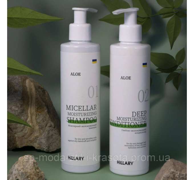 Набір для догляду за сухим типом волосся Aloe Deep Moisturizing & Coconut