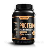 Протеїнова гранола Шоколад та Горіхи Gregory Mill Choco Nuts Protein Premium Granola, 1000 г