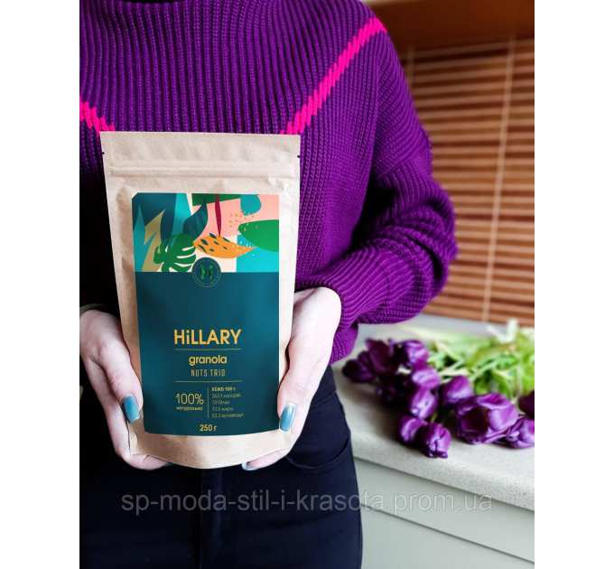Гранола Hillary Nuts’ Trio, 250 г
