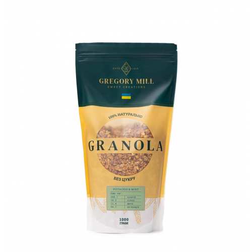 Гранола Gregory Mill Pistachio &amp; Mint, 1000 г