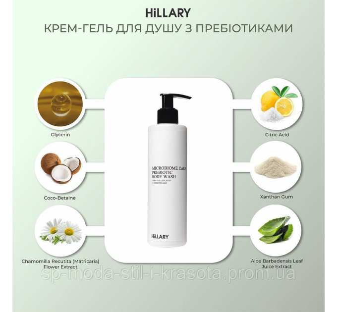 Комплекс HBS Щоденний догляд 30+ Hillary Hair Body Skin Daily care 30+
