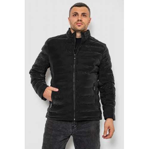 Куртка мужская демисезонная, цвет черный, 214R827К Куртка мужская демисезонная, цвет черный, 214R827К