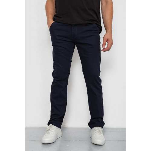 Брюки мужские классические стрейч, цвет темно-синий, 244RF802 Брюки мужские классические стрейч, цвет темно-синий, 244RF802