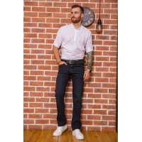 Джинсы мужские прямого кроя, цвет грифельный, 194R50100