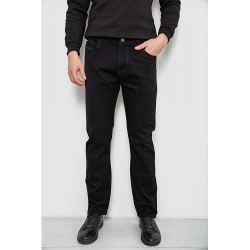 Джинсы мужские, цвет черный, 244RW20