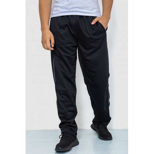 Спортивные штаны мужские, цвет черный, 244R0668 Спортивные штаны мужские, цвет черный, 244R0668