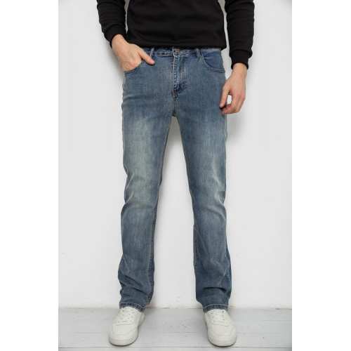 Джинсы мужские, цвет синий, 244R05-2
