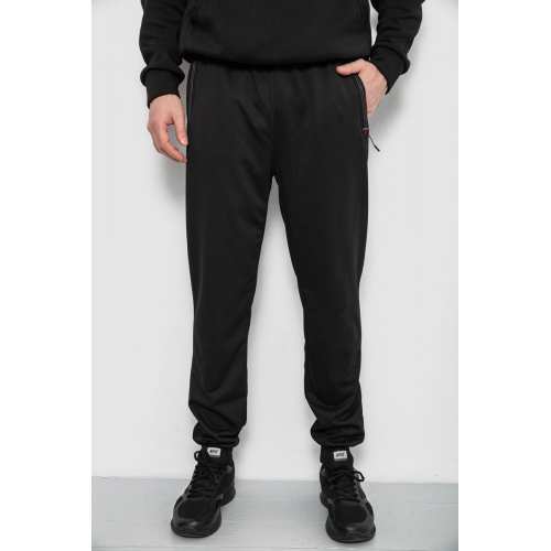 Спортивные штаны мужские, цвет черный, 244R435 Спортивные штаны мужские, цвет черный, 244R435