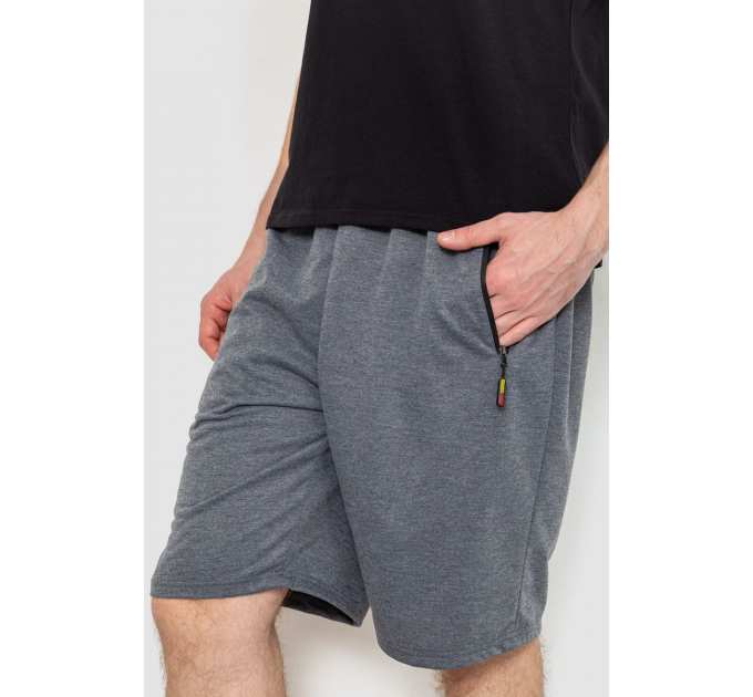 Шорты мужские, цвет серый, 244R6598