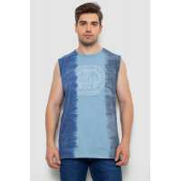 Майка мужская, цвет джинс, 244R18-1215