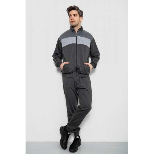 Спортивный костюм мужской, цвет серый, 244R9160