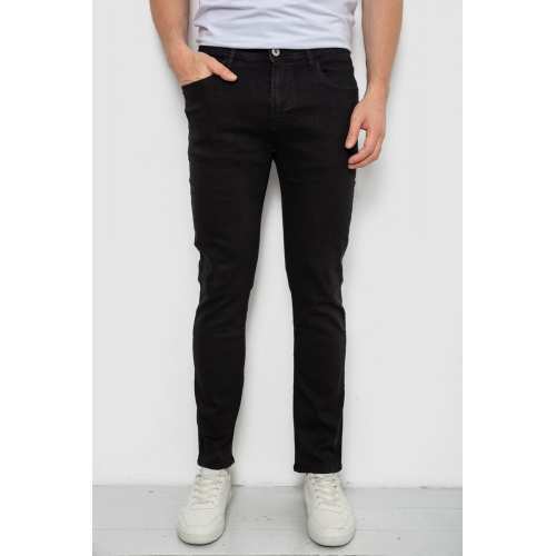 Джинсы мужские, цвет черный, 244R8350