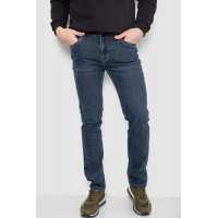 Джинсы мужские демисезонные, цвет темно-синий, 243R8689-1