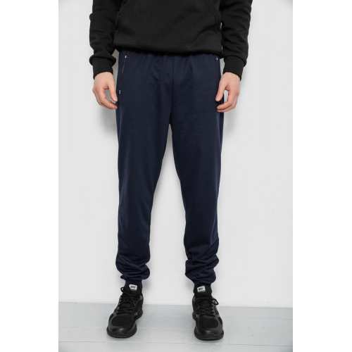 Спортивные штаны мужские, цвет синий, 244R434