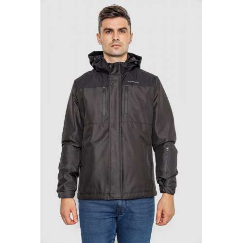 Куртка мужская демисезонная, цвет черный, 214R22013 Куртка мужская демисезонная, цвет черный, 214R22013