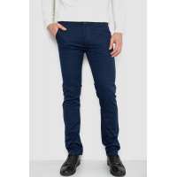 Брюки мужские, цвет темно-синий, 244R4203