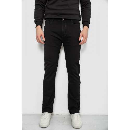 Джинсы мужские, цвет черный, 244RW21