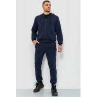 Спорт костюм мужский двухнитка, цвет темно-синий, 119R200-5