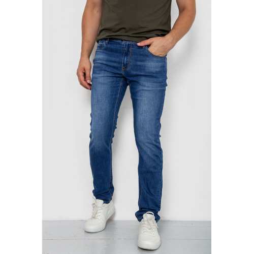Джинсы мужские, цвет синий, 244RA2-026