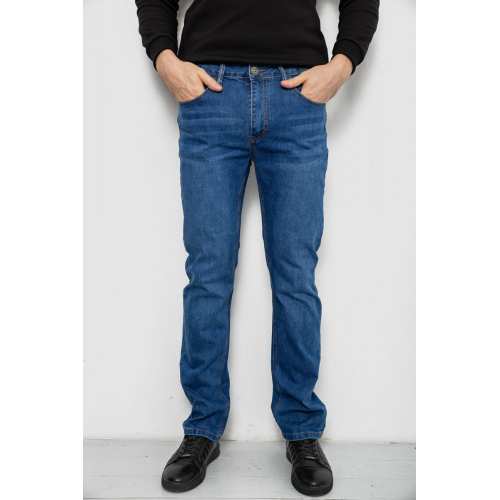 Джинсы мужские, цвет синий, 244R01-2