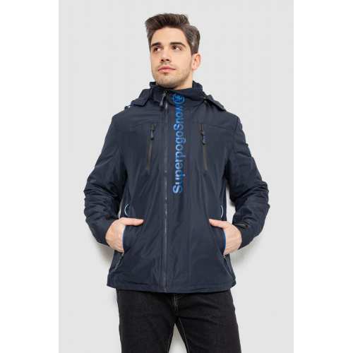 Куртка мужская демисезонная, цвет синий, 244RL26175 Куртка мужская демисезонная, цвет синий, 244RL26175