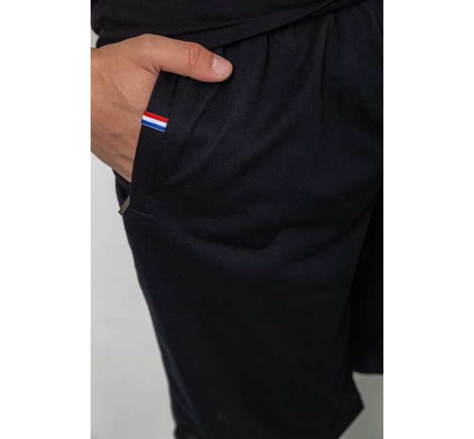 Шорты мужские, цвет черный, 244R6369