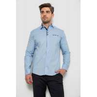 Рубашка мужская, цвет голубой, 214R7086