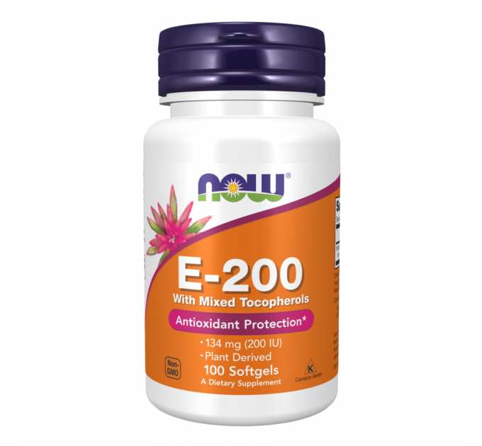 E-200 Mixed Tocopherols - 100 sgels