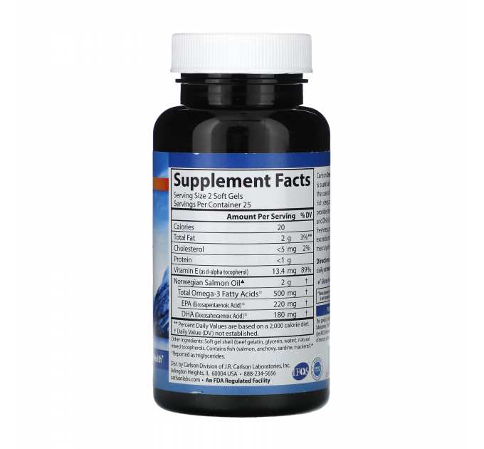 Salmon Oil - 50 softgels