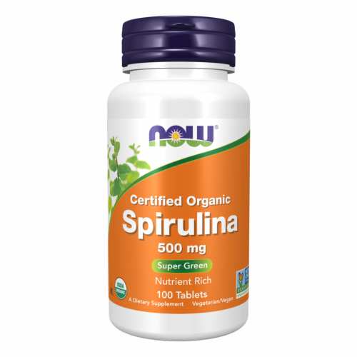 Spirulina 500 mg - 100 tabs (Пошкоджена банка) Spirulina 500 mg - 100 tabs (Пошкоджена банка)