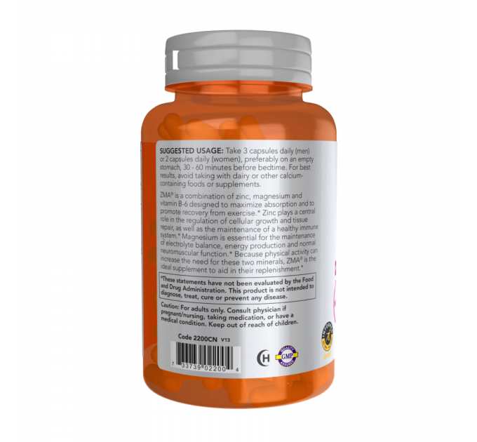 ZMA® 800mg - 180 vcaps