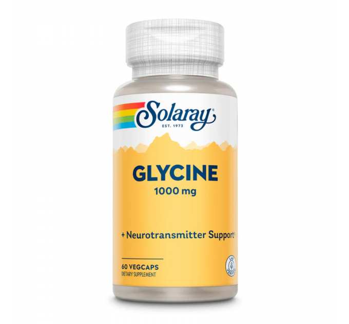 Glycine Free Form 1000mg - 60 vcaps