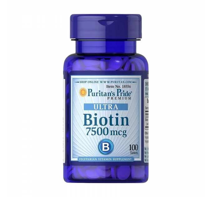 Biotin 7500 mcg - 100 tab