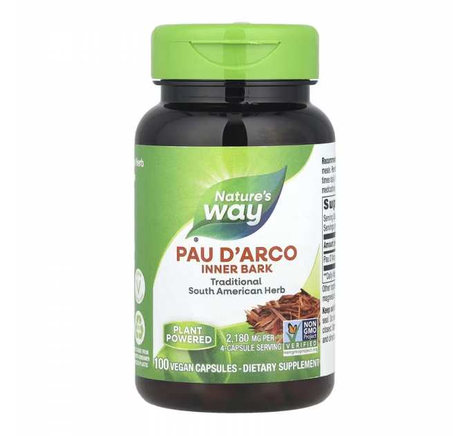 Pau D'Arco Inner Bark - 100 vcaps
