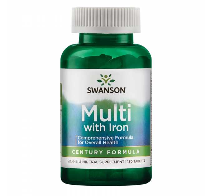 Multi with Iron Century Formula - 130tabs