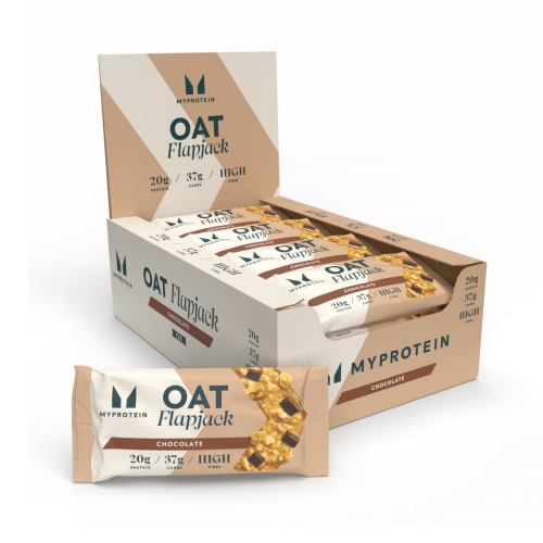 Oat Flapjack - 12x80g Chocolate (Пошкоджена упаковка) Oat Flapjack - 12x80g Chocolate (Пошкоджена упаковка)