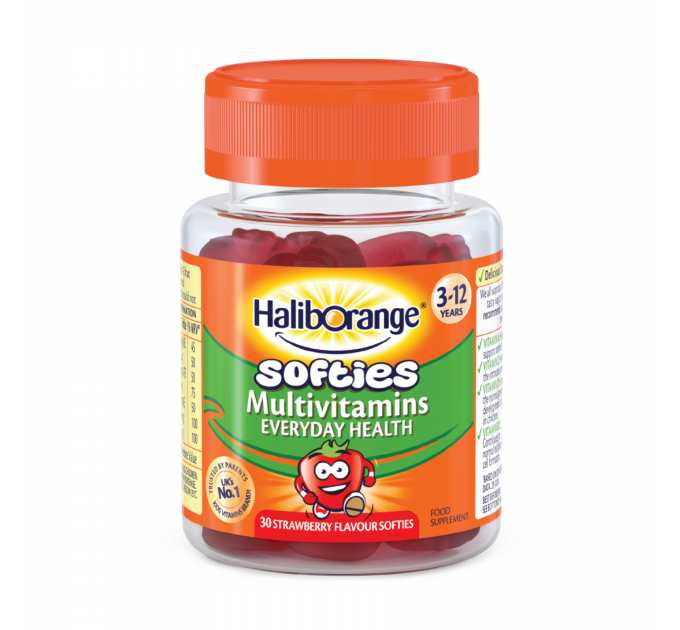 Softies Multivitamins - 30 softgels Strawberry