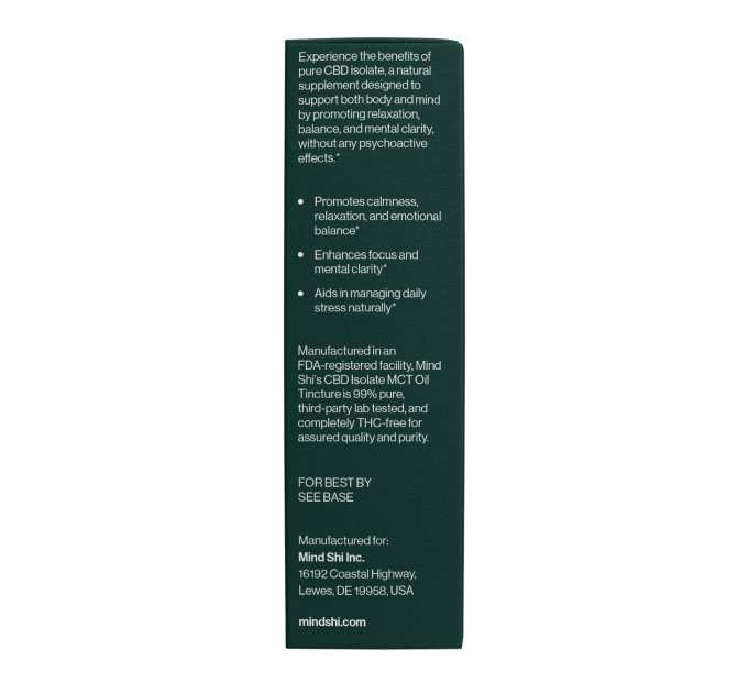 CBD Oil Isolate 3000 mg Orange - 10 ml