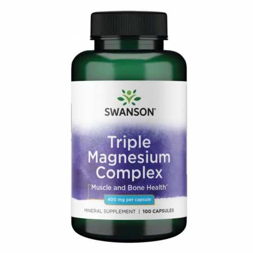 Triple Magnesium complex - 100caps (Пошкоджена банка) Triple Magnesium complex - 100caps (Пошкоджена банка)