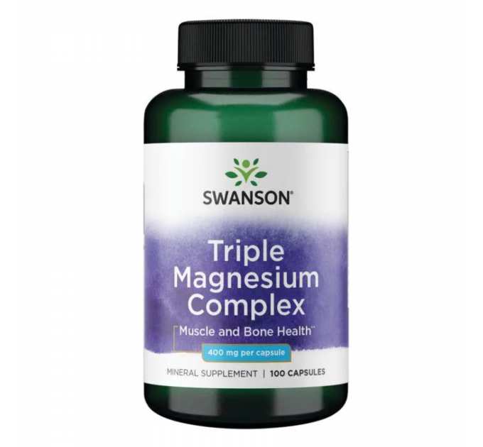 Triple Magnesium complex - 100caps (Пошкоджена банка)