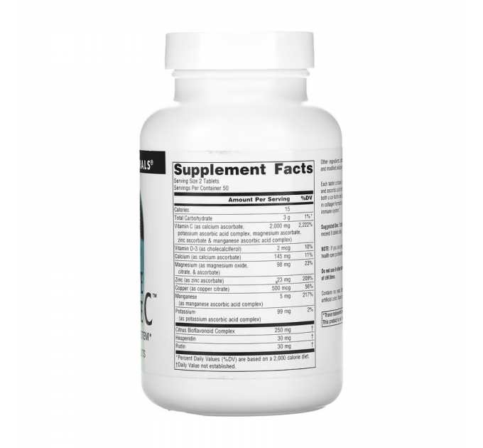 Ultimate Ascorbate C™ 1000mg - 100 tabs