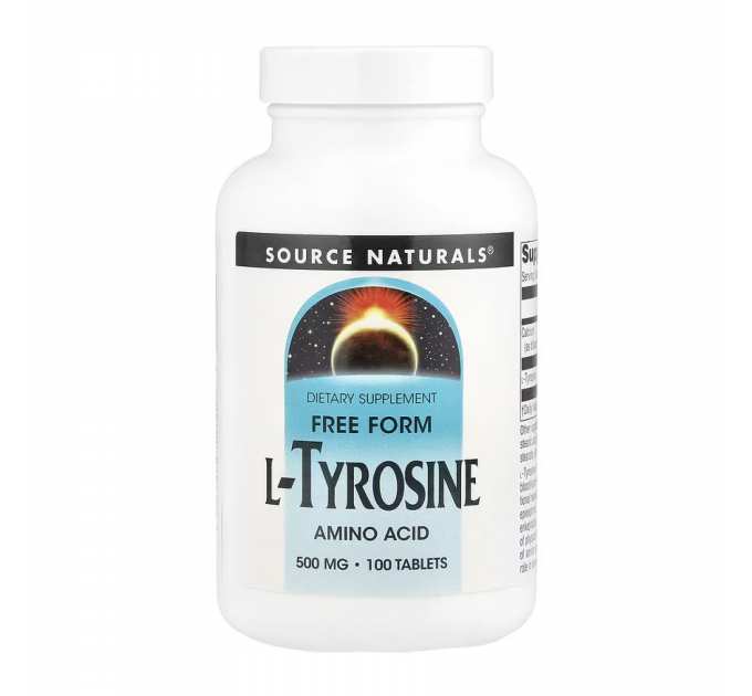 L-Tyrosine 500mg - 100 tabs
