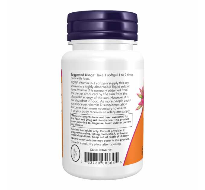 VIT D-3 400 IU - 180 sgels