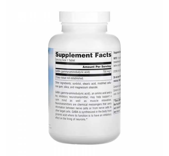 Serene Science® GABA 750 mg - 180 tabs
