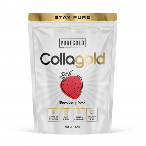 Collagold - 300g Strawberry (Пошкоджена упаковка) Collagold - 300g Strawberry (Пошкоджена упаковка)