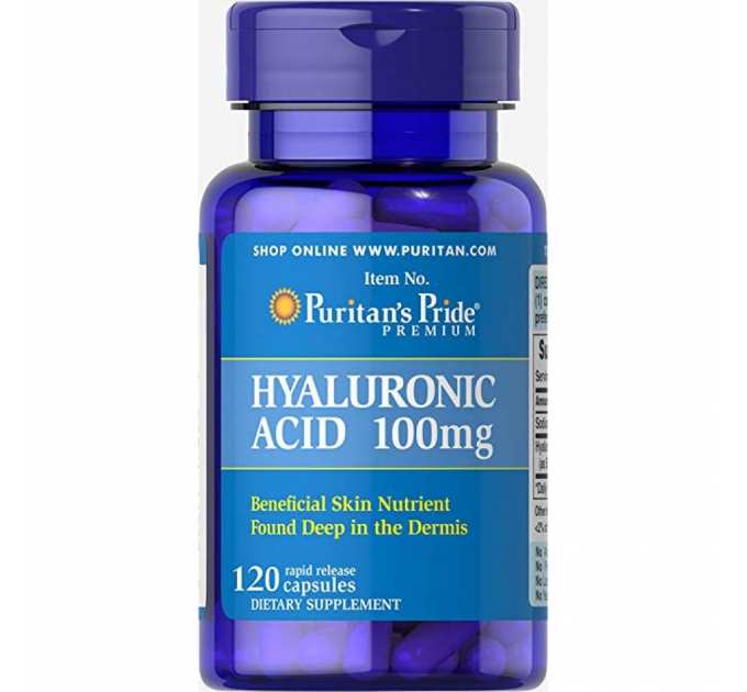 Hyaluronic Acid 100 mg - 120 caps